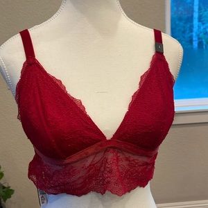 Victoria secret stretchy lace bralette
